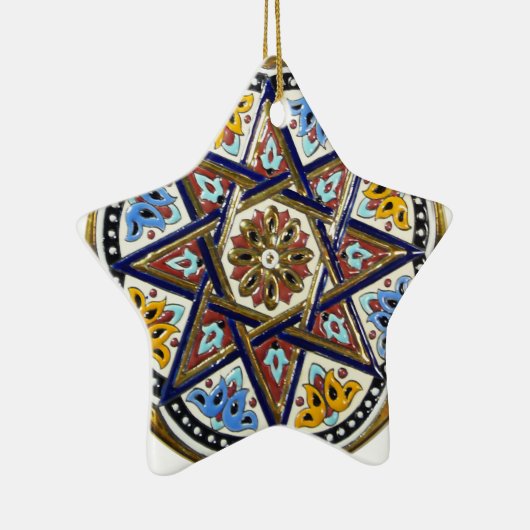 Sevilla-Verzierung Keramikornament (Rechts)