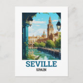 Sevilla Zeitlose Schönheit Andalusien Spanien Reis Postkarte (Vorderseite)