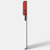 Sevillana Flamenco Dancer Spanish Red Polka Dot Case-Mate iPhone Hülle (Rückseite / Links)