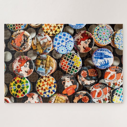 Seville Bottle Caps Puzzle (Horizontal)