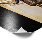 Seville Conquistador Statue Fotodruck (Ecke)