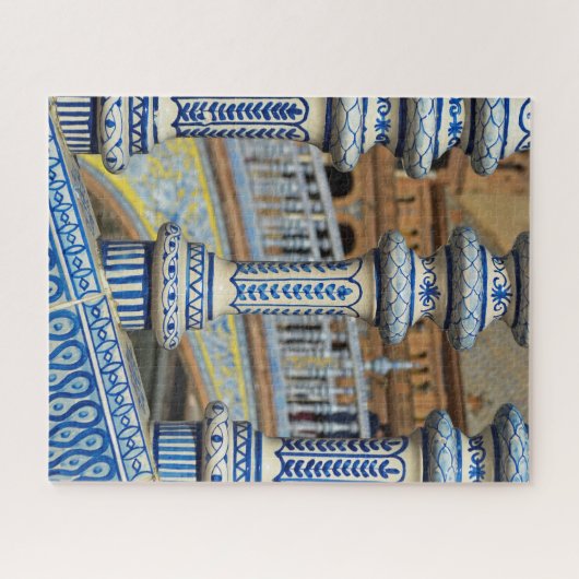 Seville Plaza de Espana Columns Puzzle (Horizontal)
