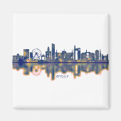 Seville Skyline Magnet (Vorne)