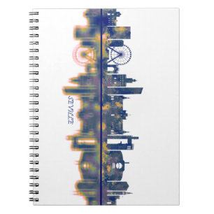Seville Skyline Notizblock