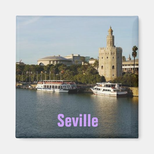Seville Spain-Magnet Magnet (Vorne)
