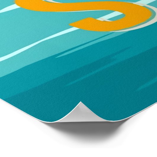 Seville, Spain Poster (Ecke)