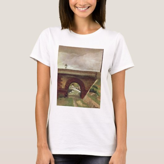 Sevres Bridge (Öl auf Leinwand) T-Shirt (Vorderseite)