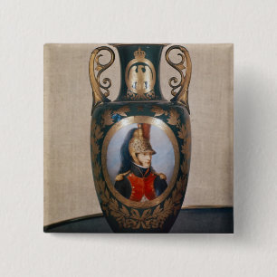 Sevres Vase, der Louis Bonaparte darstellt Button
