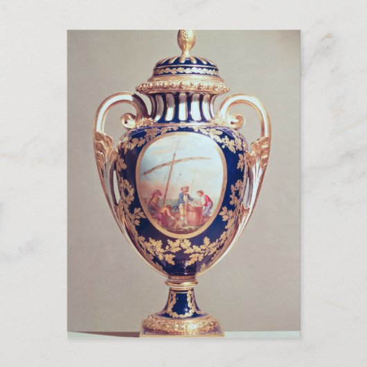 Sevres Vase, Mitte des 18. Jahrhunderts Postkarte (Vorderseite)