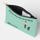 Sew bag for adopted dog owner zubehörtasche (Offen)