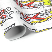 "SEW BE IT" GESCHENKPAPIER (Rolleneckpunkt)