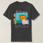 Sew Cat Sew T-Shirt (Design vorne)