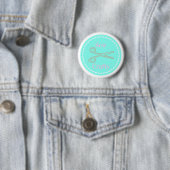 Sew Crafty Pastel Pink Gray Aqua Button (Beispiel)
