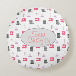 Sew Crafty Throw Kissen