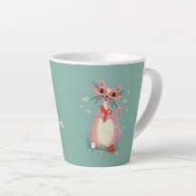 Sew Glad Wir sind Freunde Latte Tasse