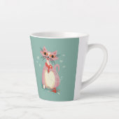 Sew Glad Wir sind Freunde Latte Tasse (Rechts)