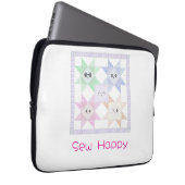 Sew Happy Laptop-Hülle Laptopschutzhülle (Vorne Rechts)
