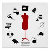 Sew Right Poster (Vorderseite)