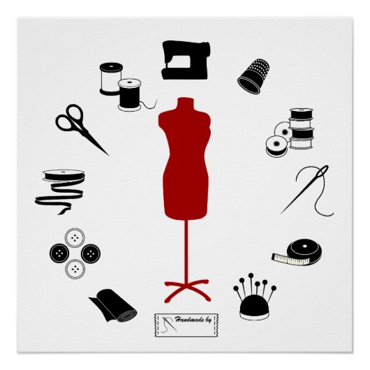 Sew Right Poster (Vorderseite)