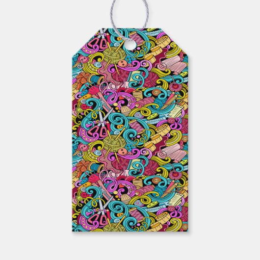 SEW Wertvolle Näh- und Knittermarken Geschenkanhänger (Vorderseite)