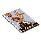 Sewa deutsches Vintages Plakat wieder hergestellt Notizblock (Rechte Seite)