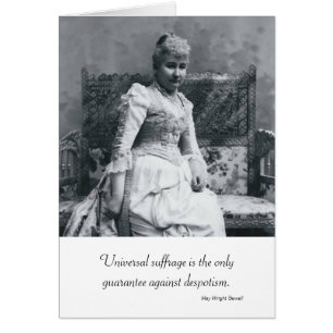 Sewall-Mütter u. Politik Mais Wright