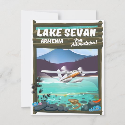 Sewan Armenien Vintages Reiseplakat (Vorderseite)