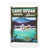 Sewan Armenien Vintages Reiseplakat Magnet (Vertikal)