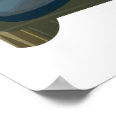 Sewan Armenien Vintages Reiseplakat Poster (Ecke)