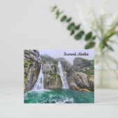 Seward Alaska Postkarte (Stehend Vorderseite)