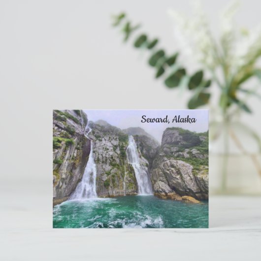 Seward Alaska Postkarte (Stehend Vorderseite)