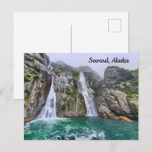 Seward Alaska Postkarte (Vorne/Hinten)