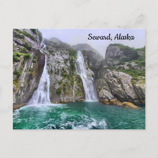 Seward Alaska Postkarte (Vorderseite)