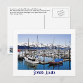 Seward, Alaska, USA Postkarte (Vorne/Hinten)