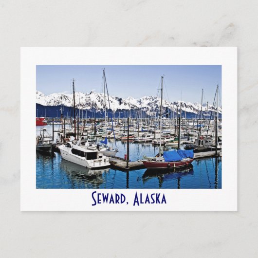 Seward, Alaska, USA Postkarte (Vorderseite)