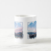 Seward Alaska Watercolor-Kaffee-Tasse Kaffeetasse (Mittel)
