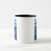 Seward, AlaskaOrca und Calf Szene Tasse (Zentrum)