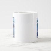 Seward, AlaskaOrca und Kalb-Szene Jumbo-Tasse (Vorderseite)