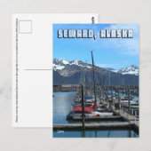 Seward Boat Harbour 1 - Postkarte (Vorne/Hinten)