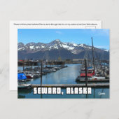 Seward Boat Harbour 2 - Postkarte (Vorne/Hinten)