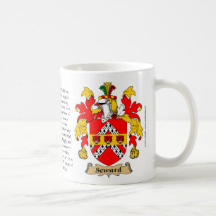 Seward, der Ursprung, die Bedeutung und das Wappen Kaffeetasse