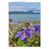 Seward Geranium - 5" x 7" Art Card (Vorne)