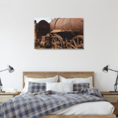 Seward Halbinsel, Alaska, Zug nach Nirgendwo Leinwanddruck (Insitu (Schlafzimmer))
