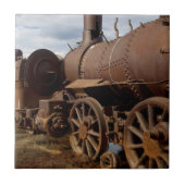 Seward Halbinsel, Alaska, Zug zu nirgendwo Fliese (Vorderseite)