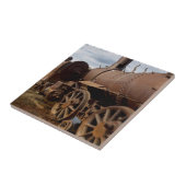 Seward Halbinsel, Alaska, Zug zu nirgendwo Fliese (Seite)