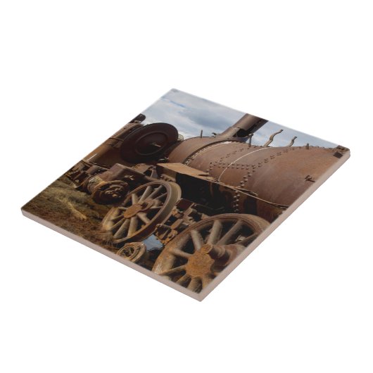 Seward Halbinsel, Alaska, Zug zu nirgendwo Fliese (Seite)