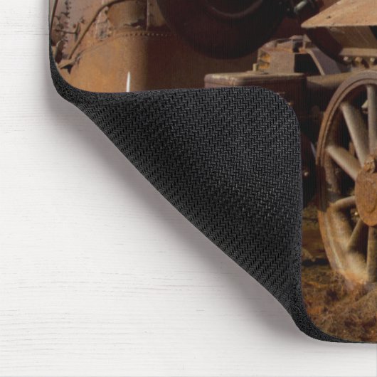 Seward Halbinsel, Alaska, Zug zu nirgendwo Mousepad (Ecke)