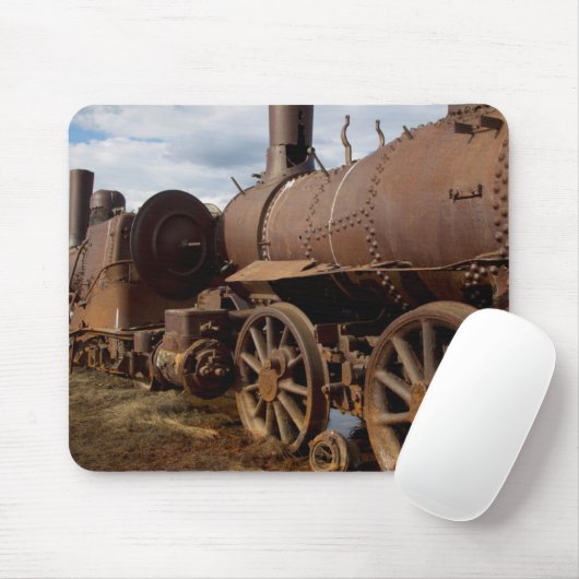 Seward Halbinsel, Alaska, Zug zu nirgendwo Mousepad (Mit Mouse)