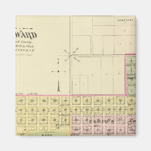 Seward, Nebraska Magnet (Vorne)