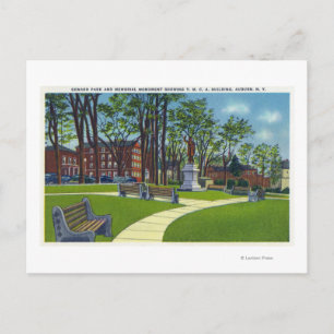 Seward Park Denkmal Ansicht YMCA Postkarte